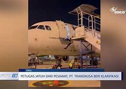 Pesawat Transnusa Jatuh